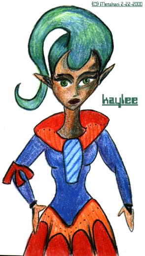 Kaylee-colorful elf!